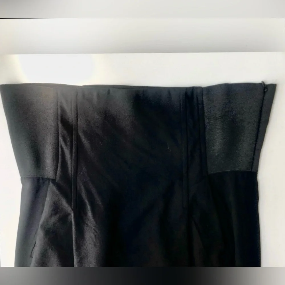 Elizabeth & James Wool Black High Waisted Pencil Skirt Size 6